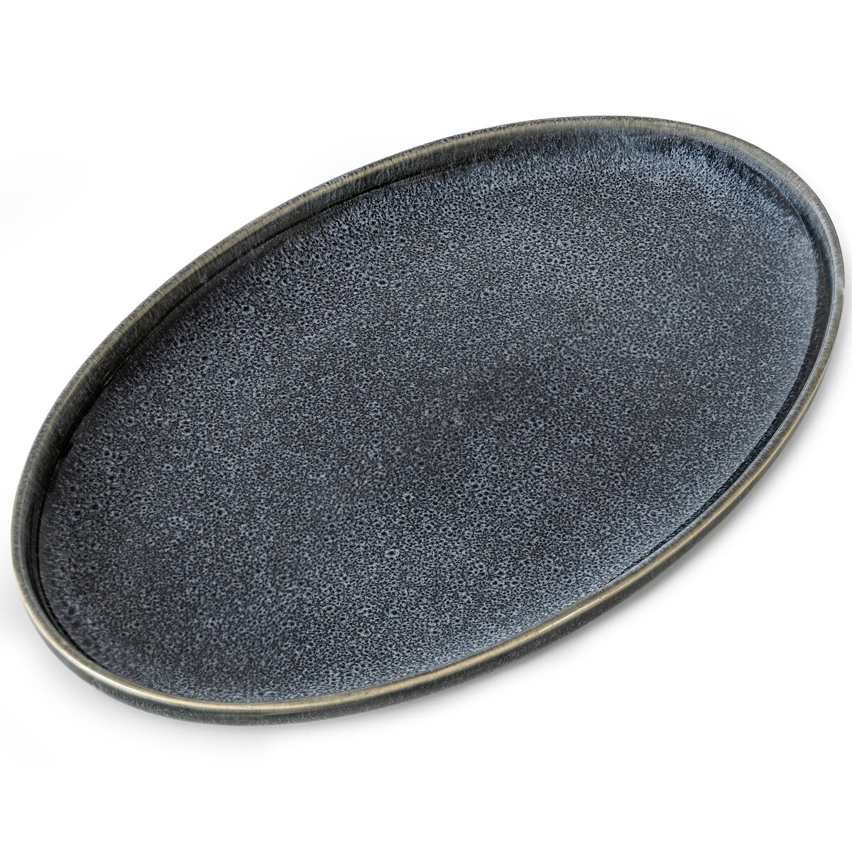 EDA Zestaw półmisków (2 szt.), niebieski/szary/beżowy