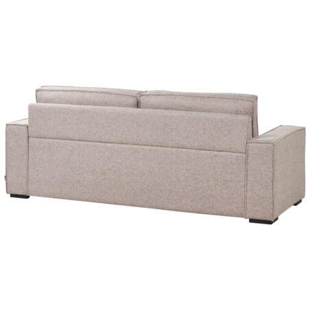 Sofa rozkładana jasnobrązowa VUOKATTI