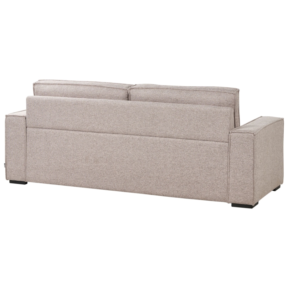 Sofa rozkładana jasnobrązowa VUOKATTI