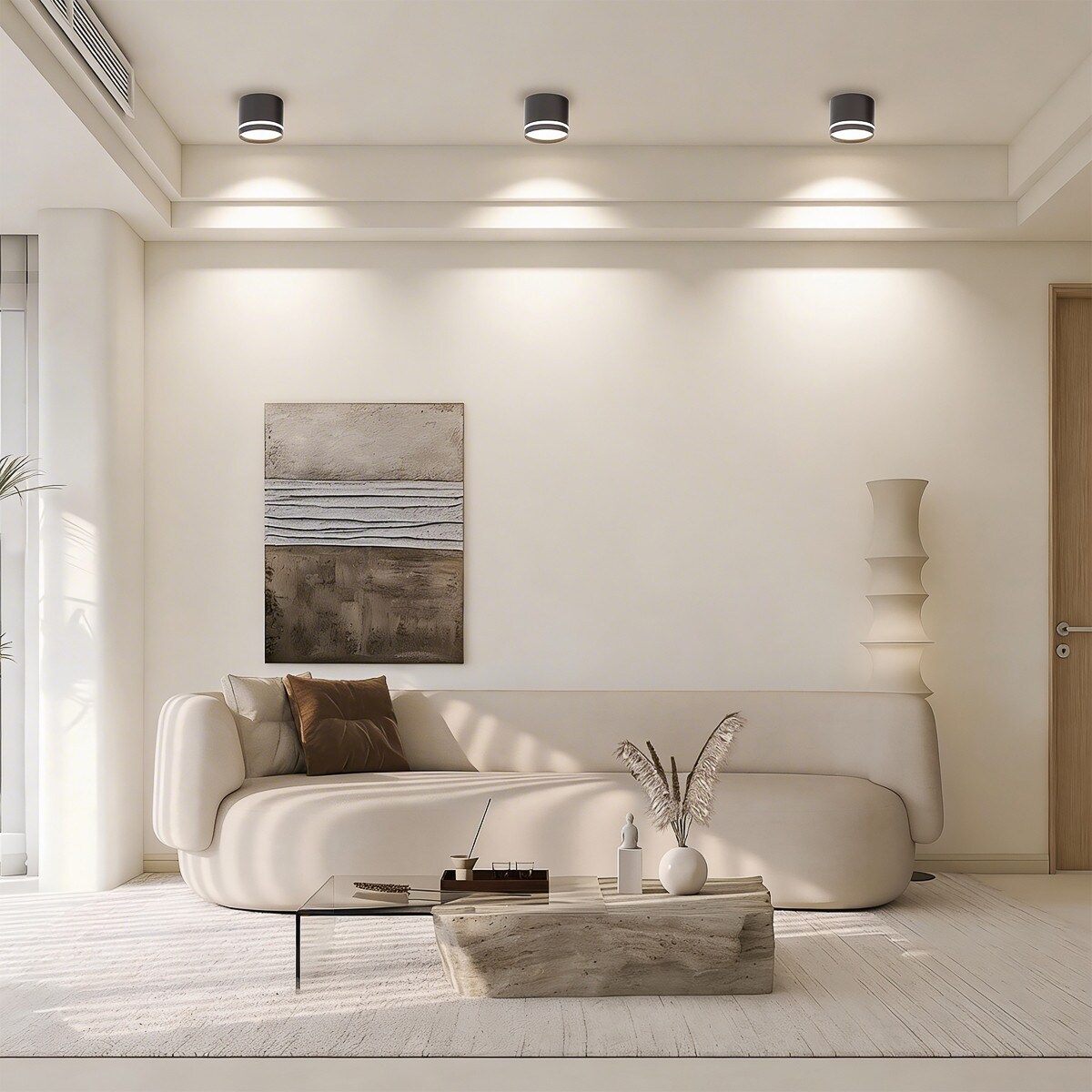 Lampa sufitowa Light Prestige Kendal czarny 1 x GX53 1 szt.