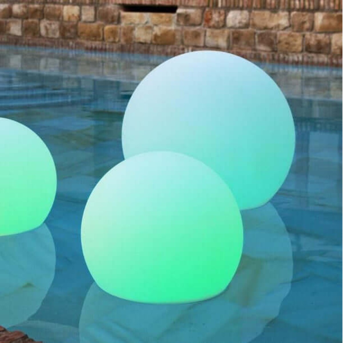 Stojąca tarasowa lampa Buly LUMBL030SSNW King Home LED 1W 3000-6500K IP65 biała