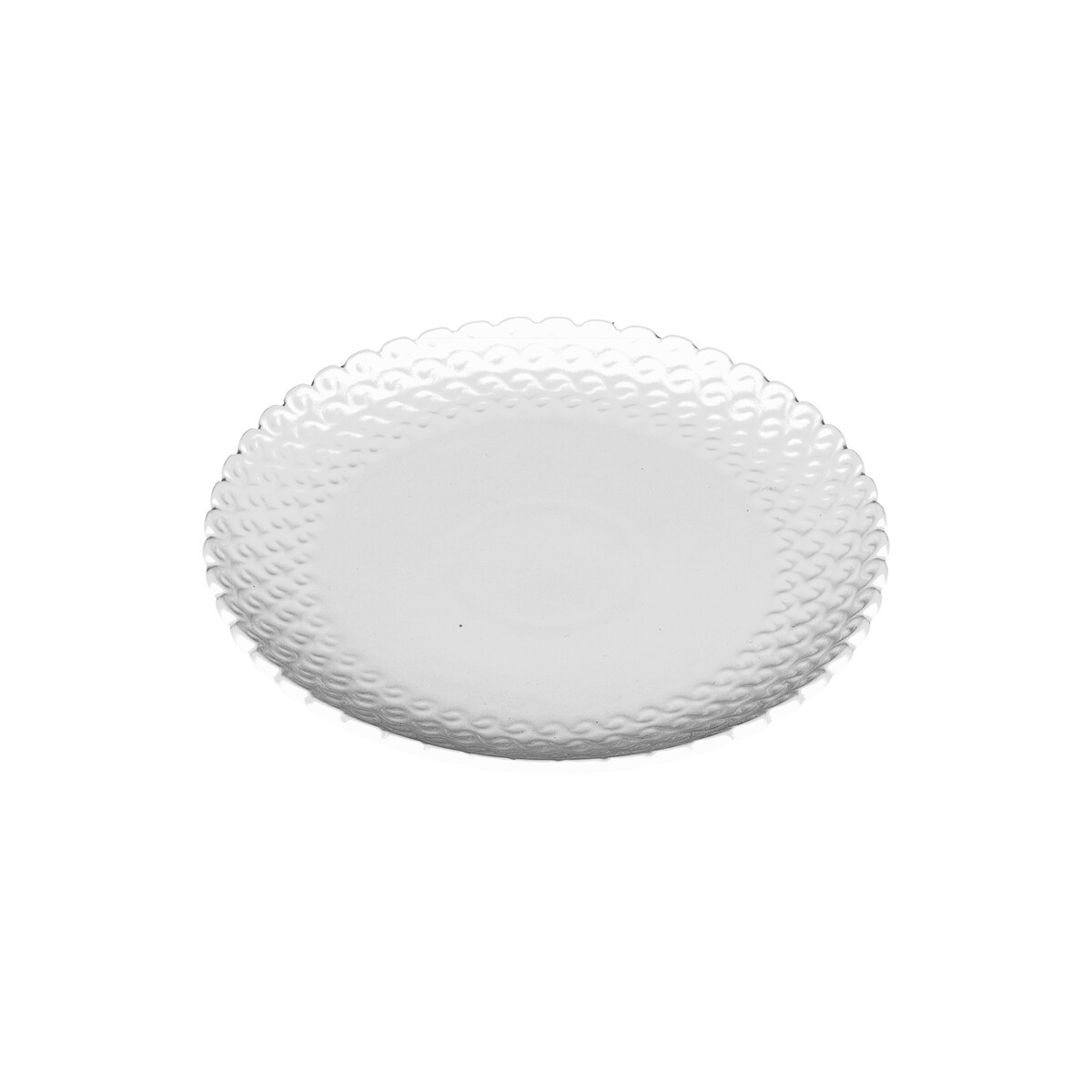 Zestaw 6 talerzyków do ciasta Momenti - Biały, 18 cm