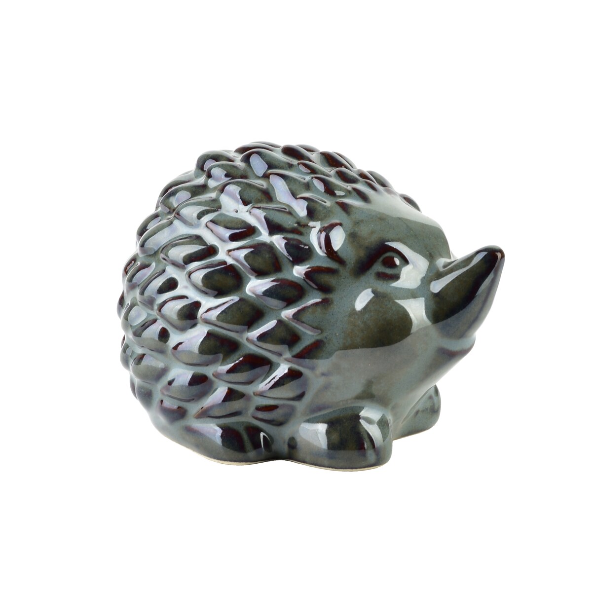 MAVE BLUE Figura jeż ceramiczny 10x8x7cm