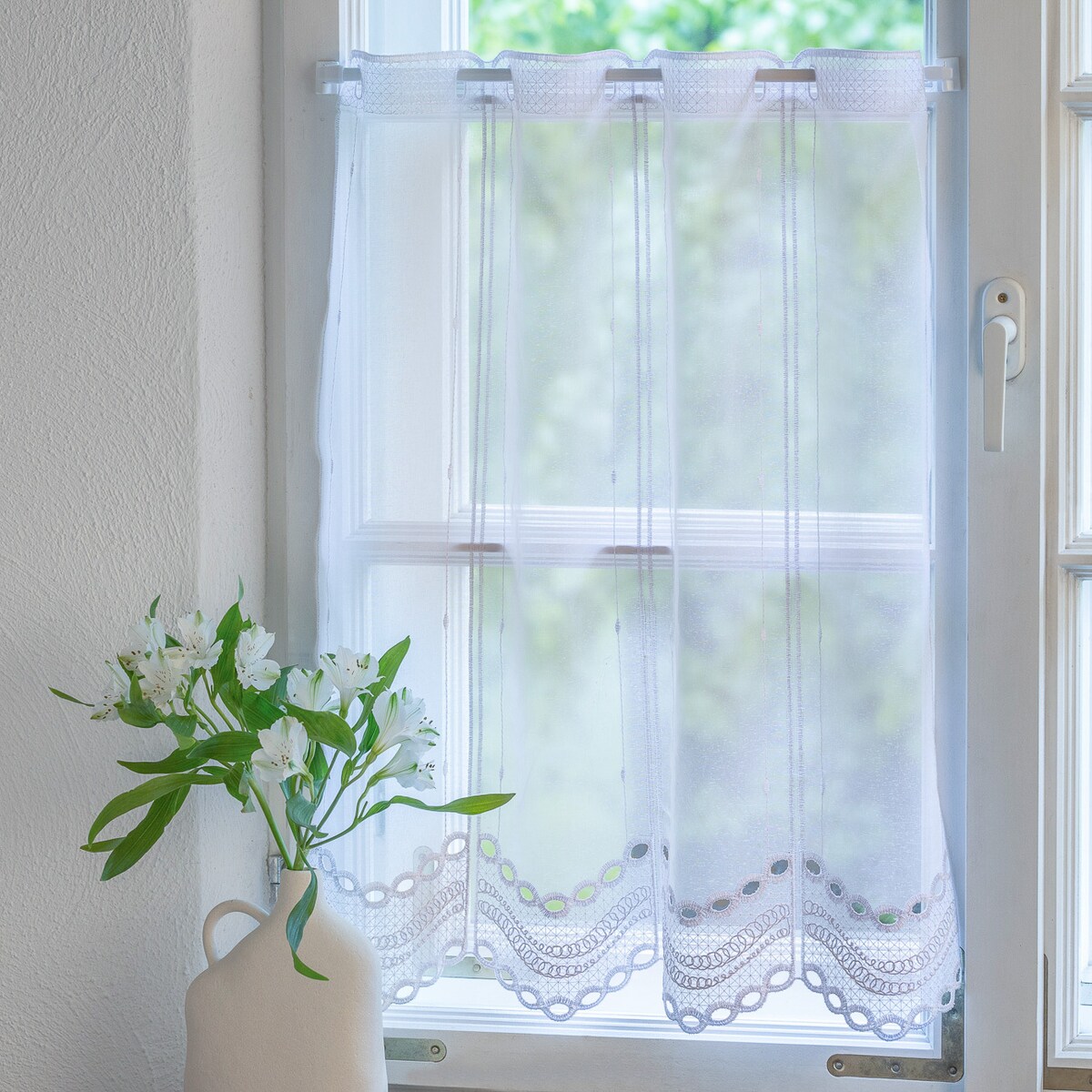 Zazdrostka haftowana Circles wys. 70 cm na metry 60x0