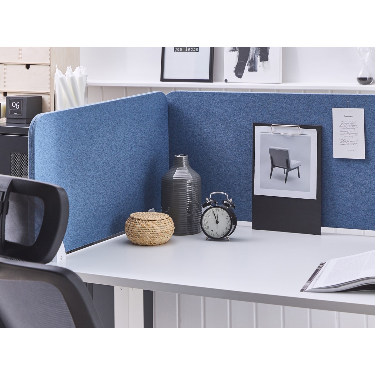 Przegroda biurkowa 80 x 40 cm Różne rozmiary