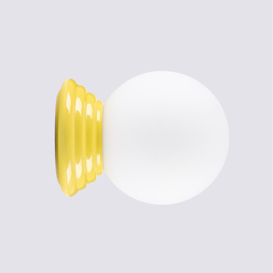 Kinkiet ZORI żółty IP44