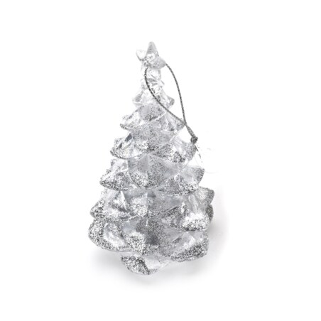 SANTA LILA Zawieszka bombka 5,5xh9,5 choinka