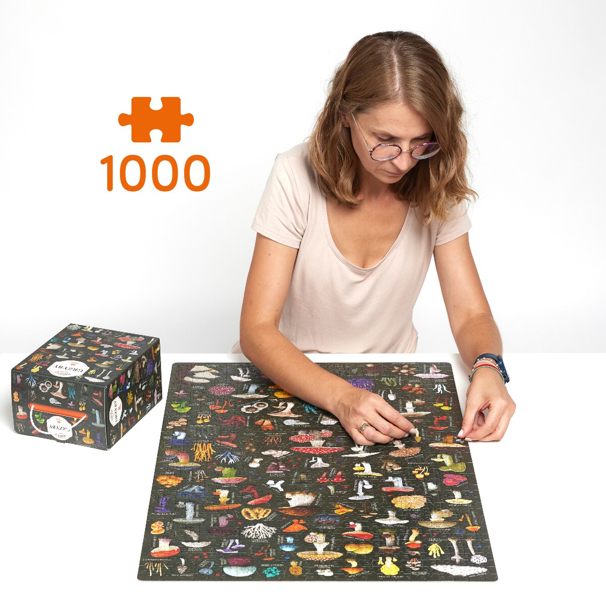 Puzzlove CzuCzu Grzyby 1000 el.