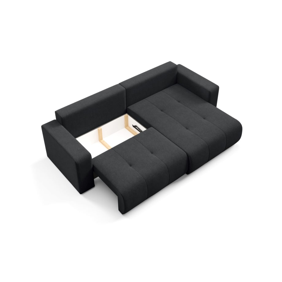 Narożnik MOLINIO L z funkcją spania z pojemnik na pościel Kolor: Wind 99