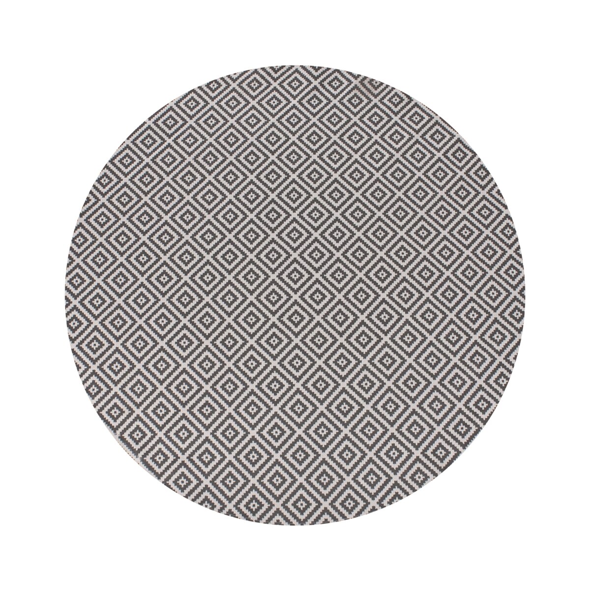 Dywan zewnętrzny THRISSUR Szary ø 160 cm