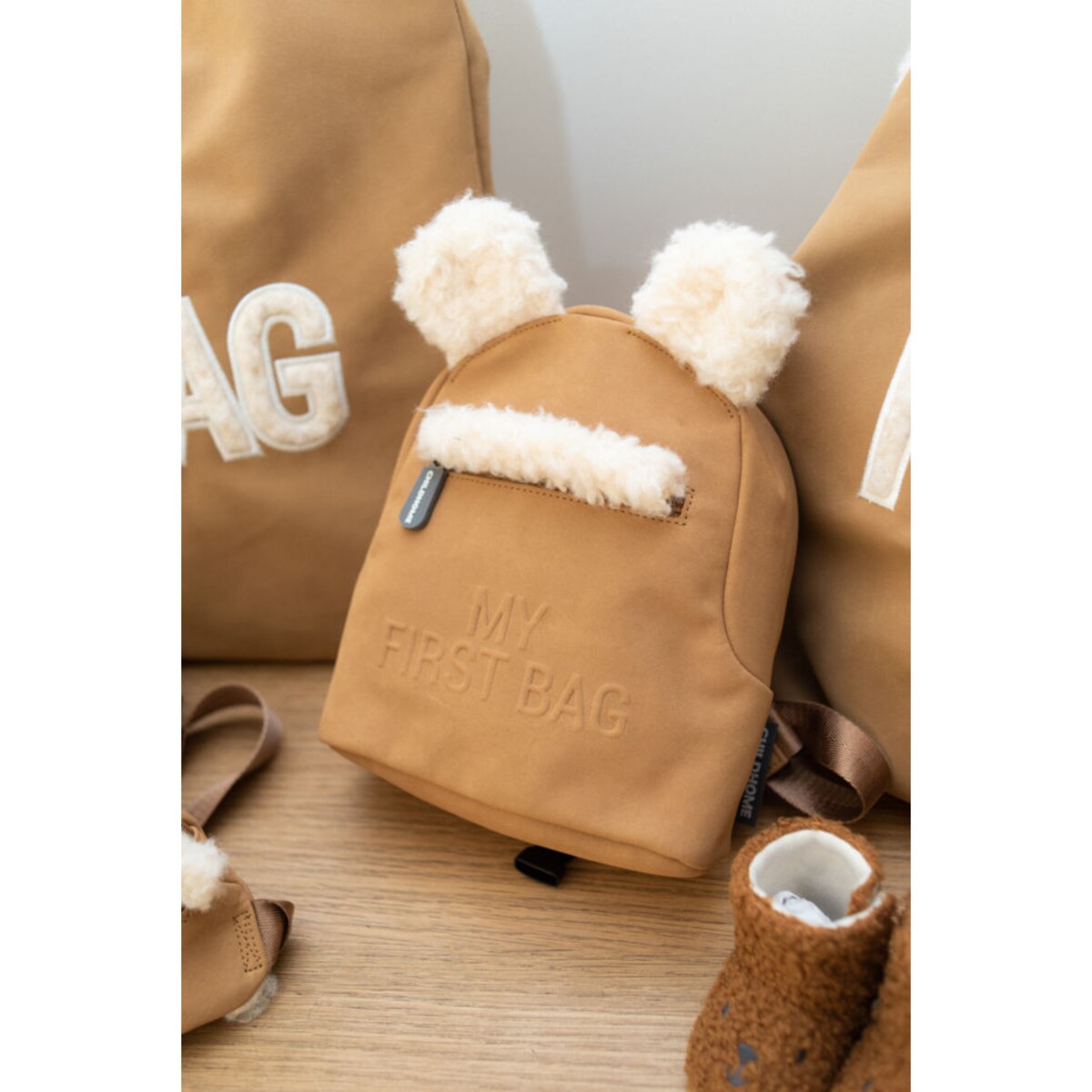 Childhome Plecak dziecięcy My First Bag Suede-Look