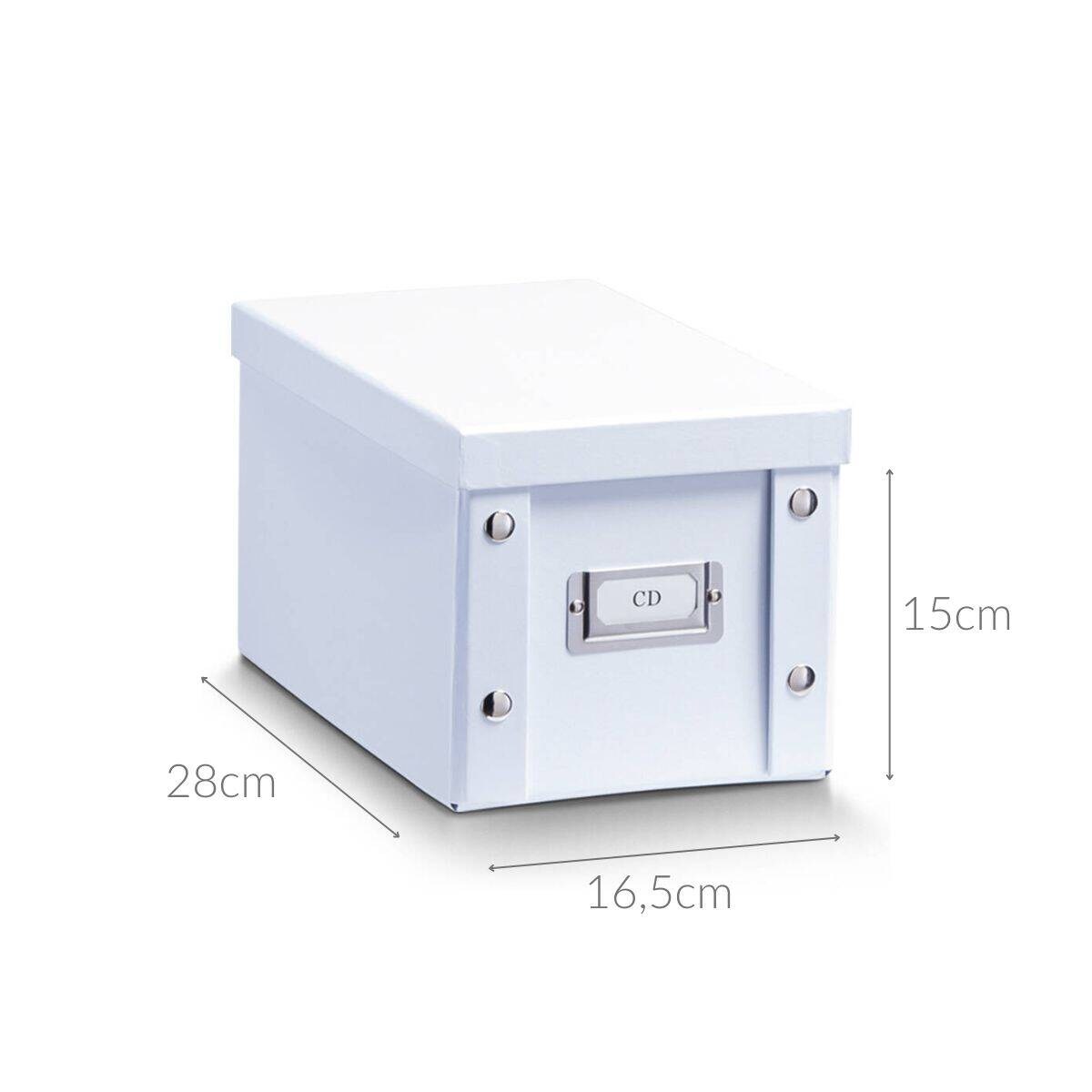 Kartonowe pudełko z pokrywką, 16,5 x 28 x 15 cm