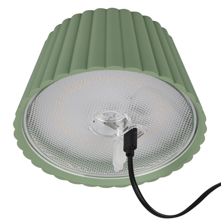 Stojąca lampa ledowa Suarez R47706149 RL Light LED 2W 3000K IP44 zielona