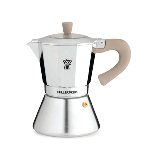 PEZZETTI BELLEXPRESS Aluminiowa kawiarka indukcyjna (6 filiżanek) - Srebrny