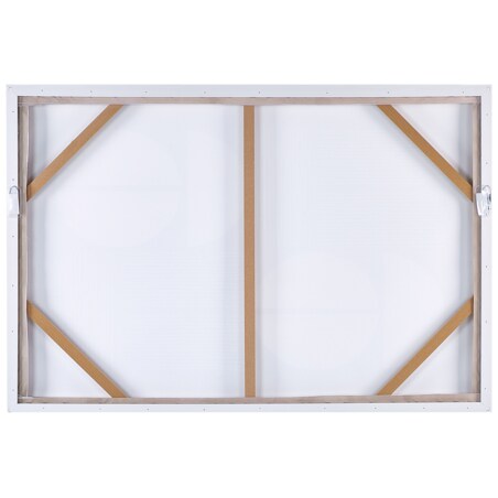 Obraz na płótnie RACALE Motyw abstrakcyjny 63 x 93 cm Beżowy