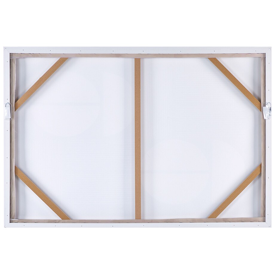 Obraz na płótnie RACALE Motyw abstrakcyjny 63 x 93 cm Beżowy