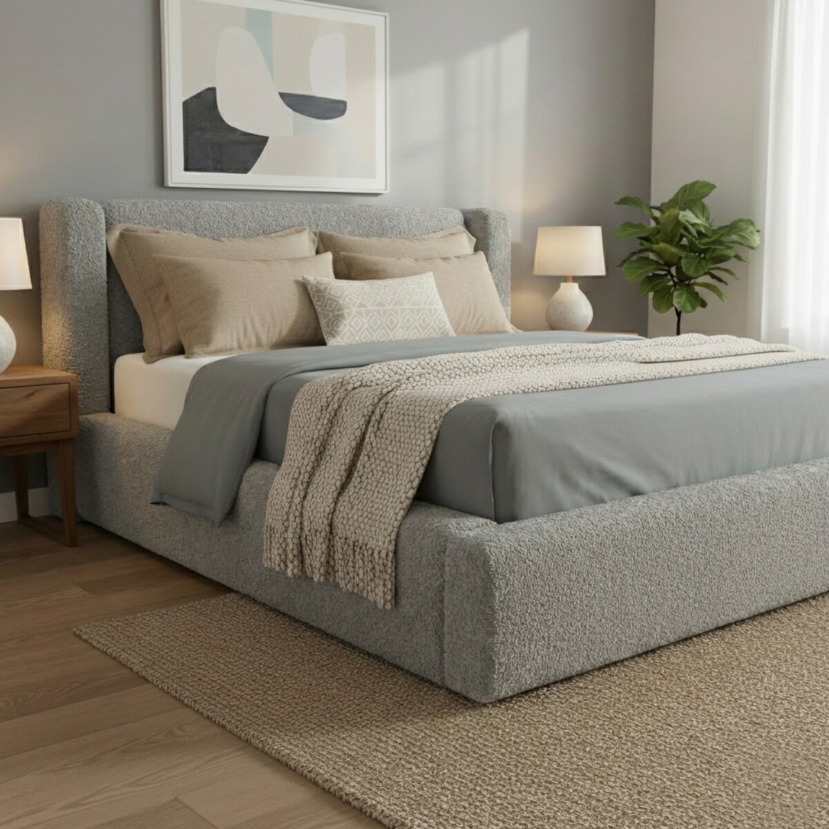 Łóżko Tapicerowane Toscana 120X200 Stelaż Pojemnik Na Pościel Loop 17