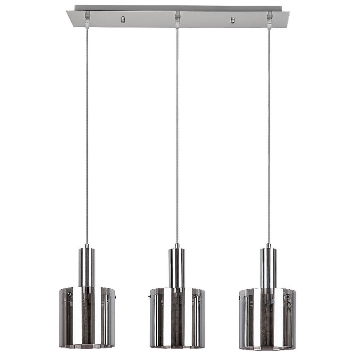 Kaskada LAMPA wisząca DONATI 5250 Rabalux loftowy zwis na listwie do kuchni chrom