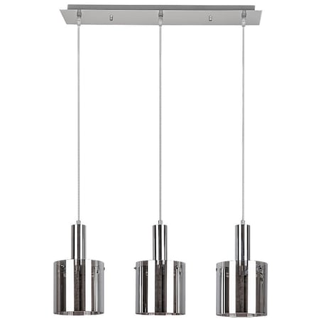 Kaskada LAMPA wisząca DONATI 5250 Rabalux loftowy zwis na listwie do kuchni chrom