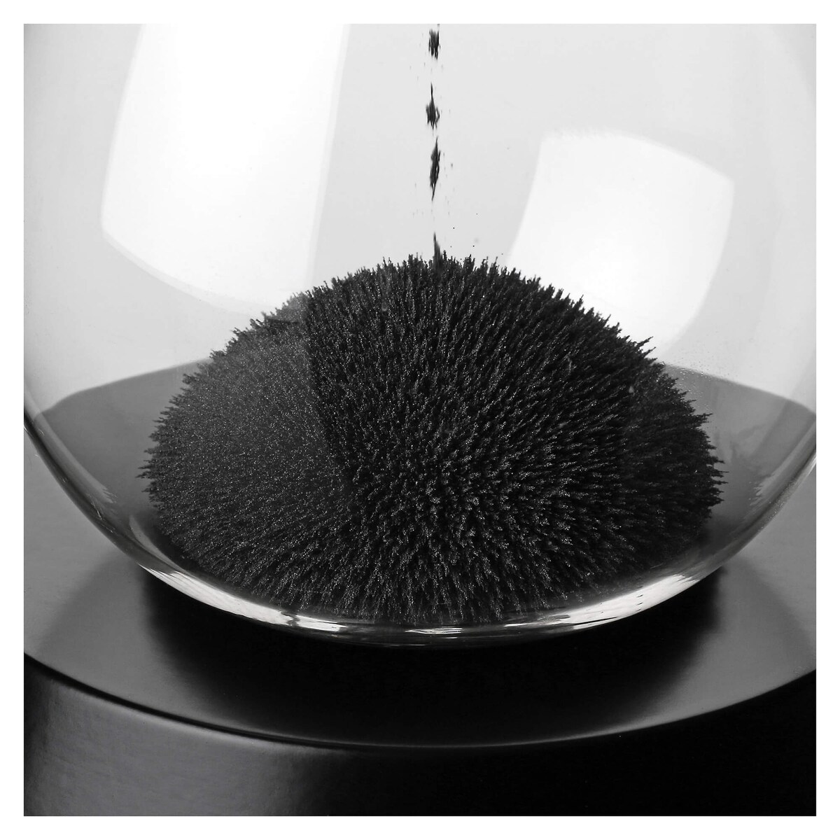 RITUALI DOMESTICI SCORRENDO Klepsydra czarna 11 x 32 cm