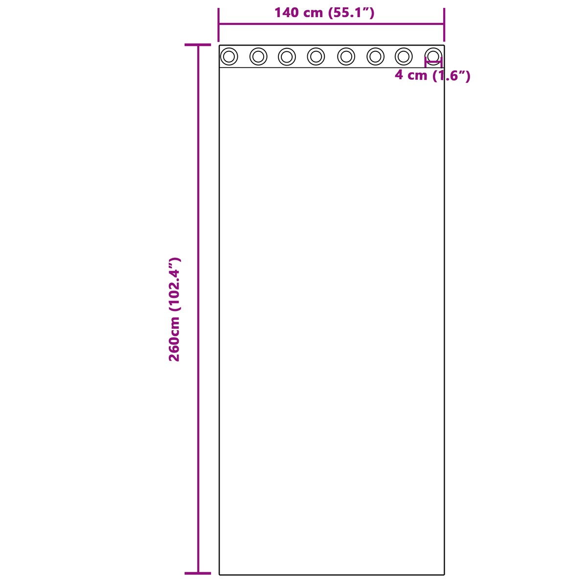 vidaXL Zasłony z zasłonami 2 pcs Jasnoszary 140 x 260 cm Aksamit