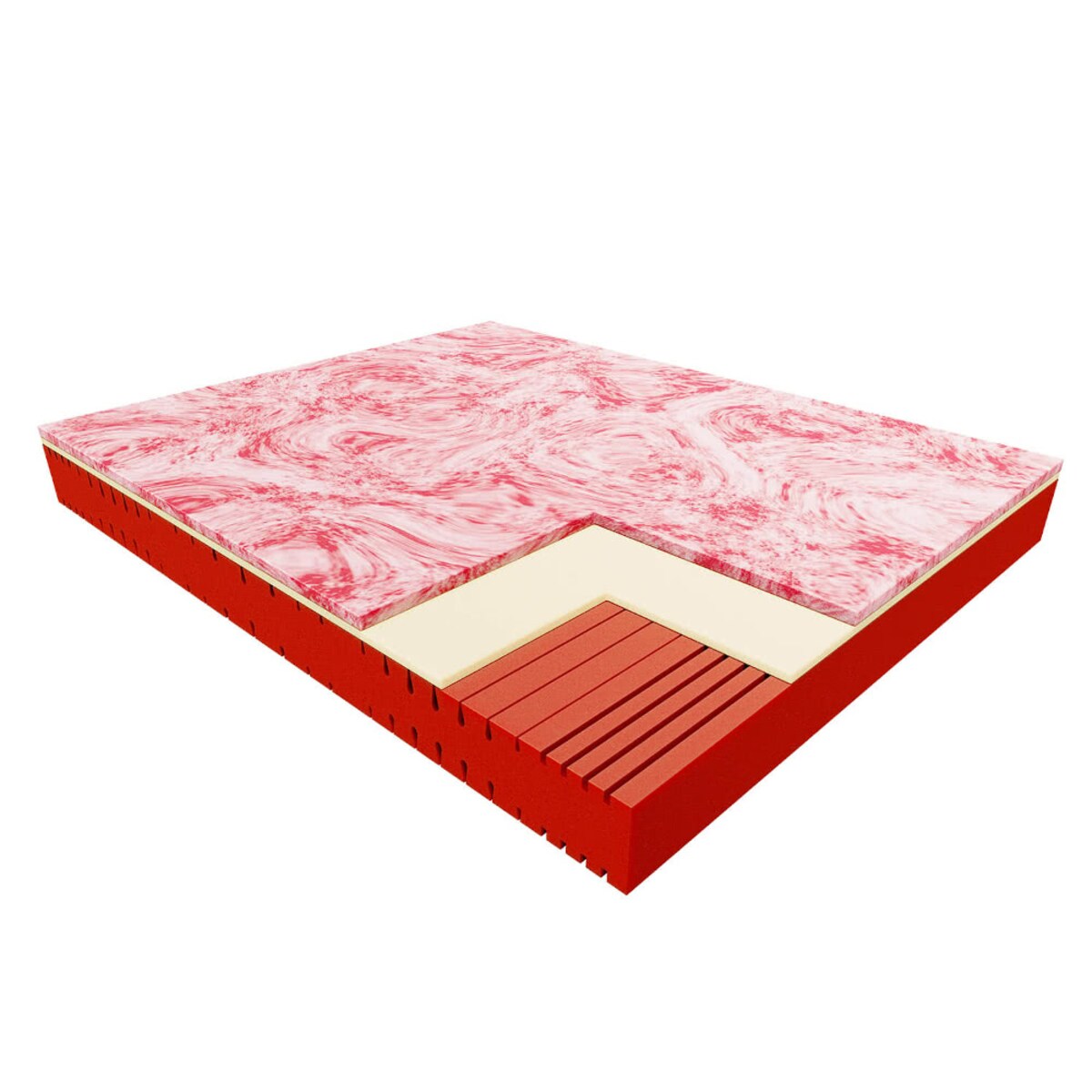 Materac Pola Janpol 200x200 cm Tencel