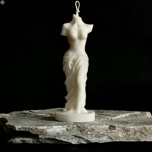 Świeca sojowa ozdobna Venus z Milo