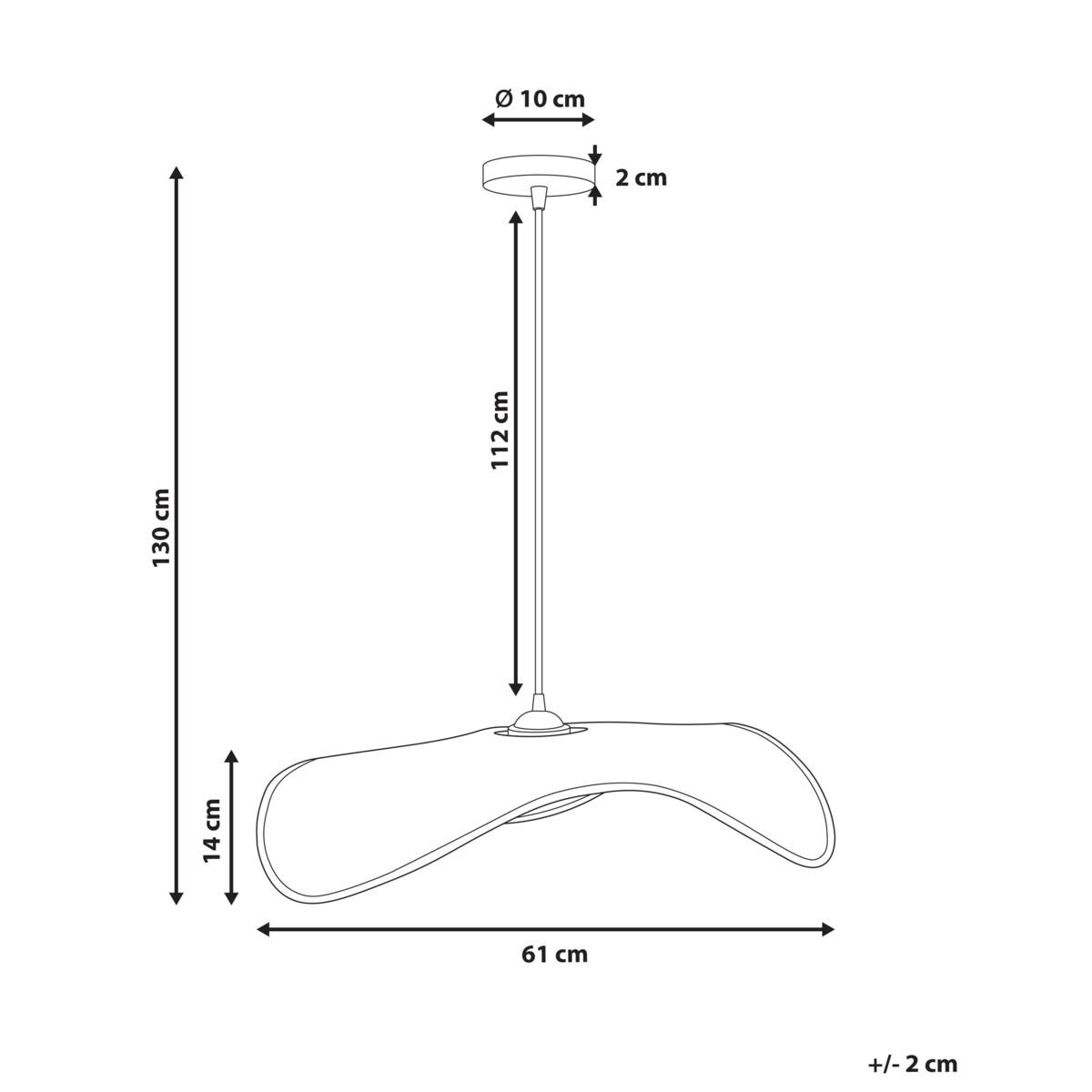 Lampa wisząca CIBUCO Juta Naturalny