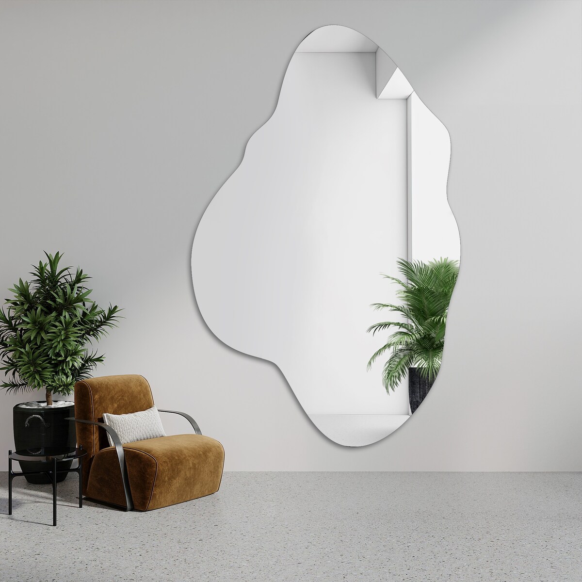 Lustro o nieregularnym kształcie - POCO