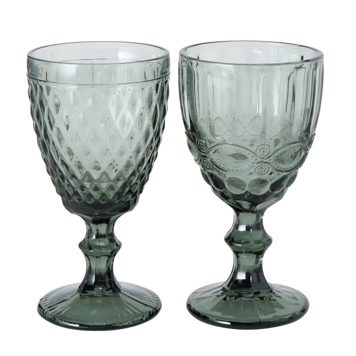 Kieliszek do wina AURORA, zielone szkło, 300 ml