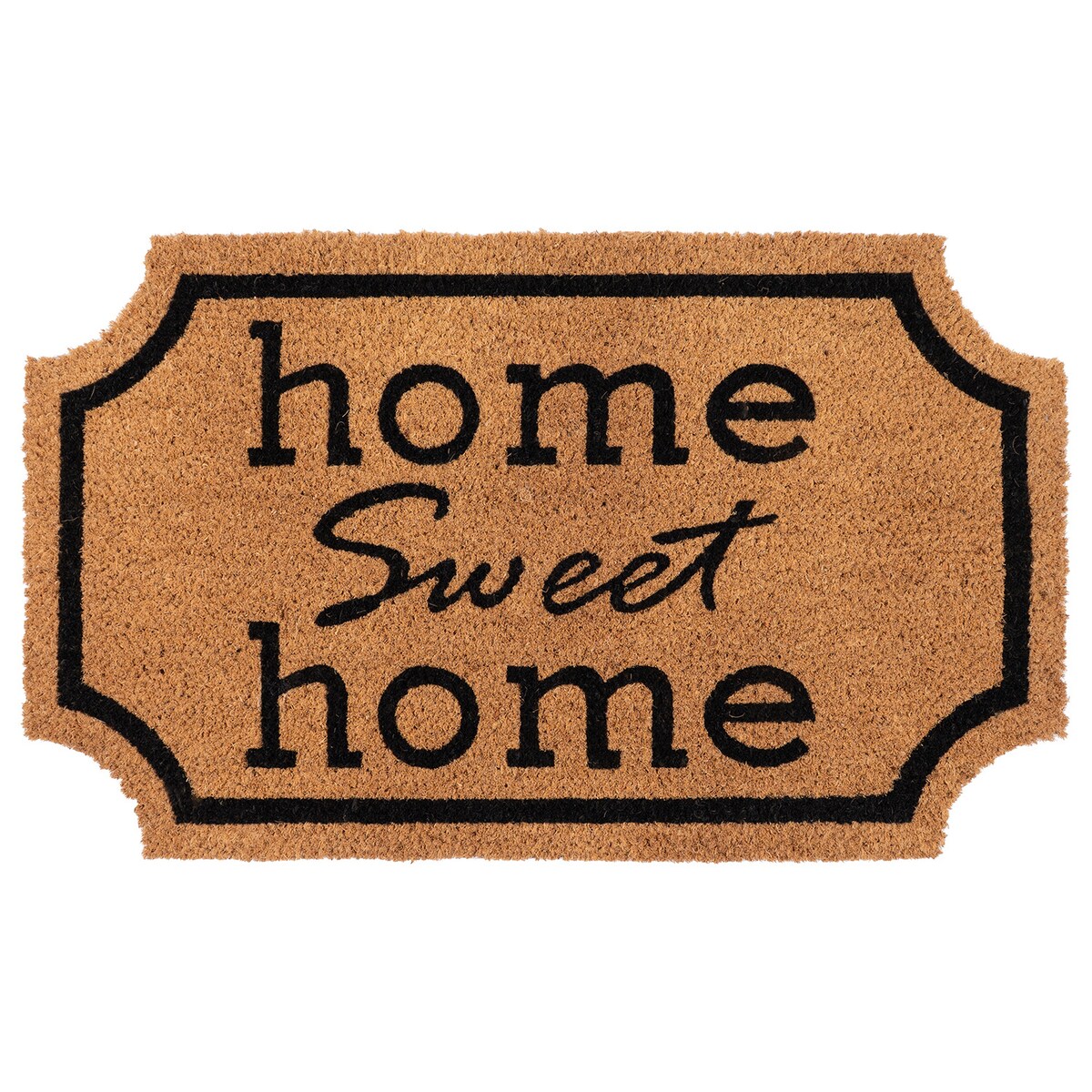 Wycieraczka wejściowa 45x75 cm Home Sweet Home kokosowa pod drzwi