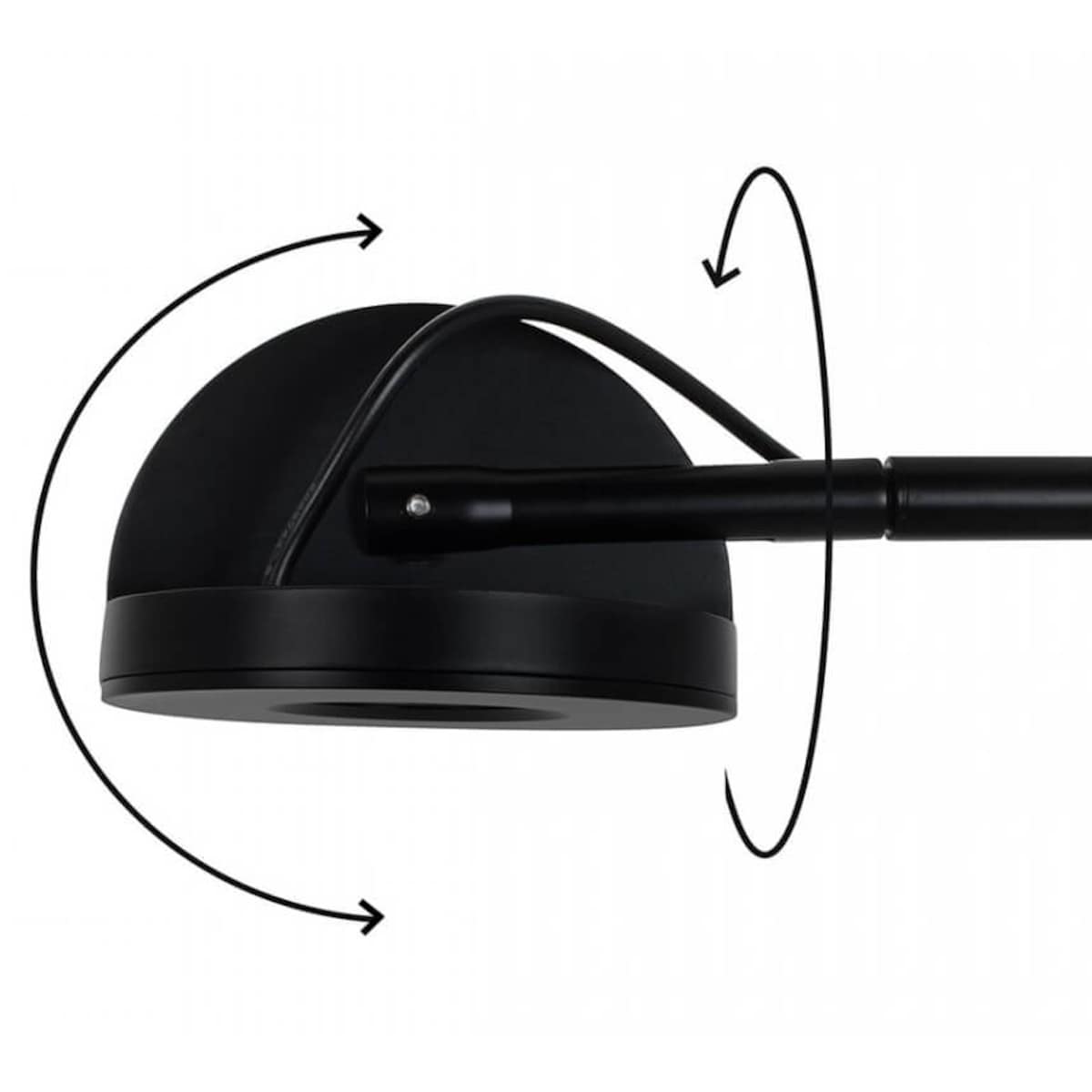 Regulowana lampa ścienna Gear MSE1501100211 Moosee LED 10W 3000K czarna