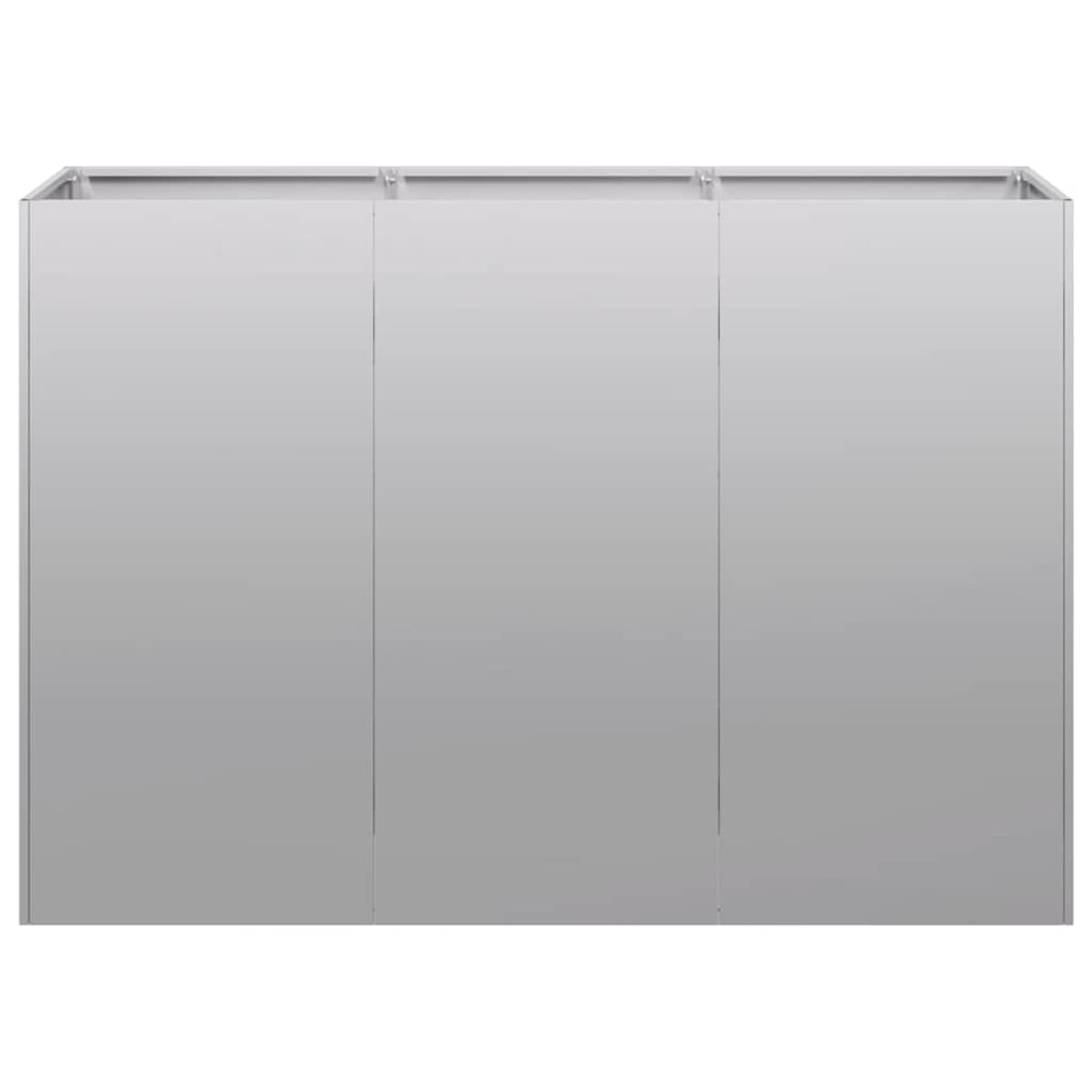 vidaXL Doniczka 120x40x80 cm Stal ocynkowana