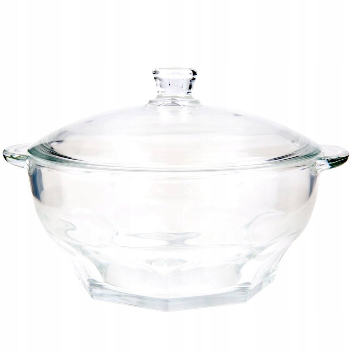 SZKLANA WAZA Z POKRYWKĄ NA ŻYWNOŚĆ LUMINARC 2,5 L