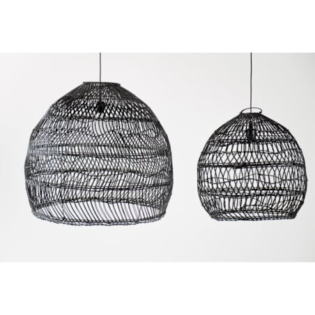 Lampa wisząca Cezar XL czarna Monnarita