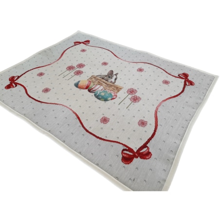 Serwetka Wielkanocna Na Stół Do Koszyczka Ozdobna Dekoracyjna 40X50 Cm Leveret