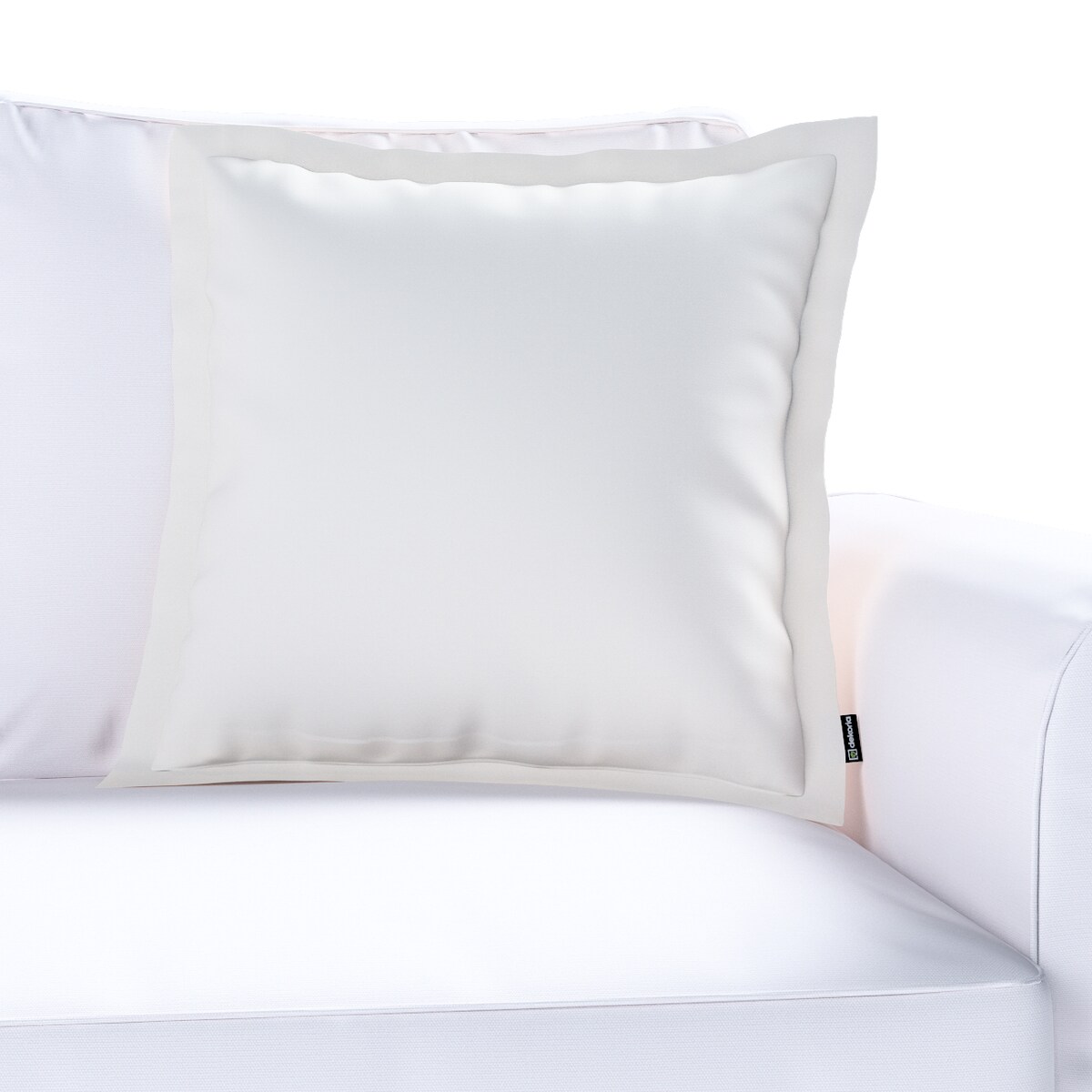 Poszewka Mona na poduszkę 45x45 satynowa biel