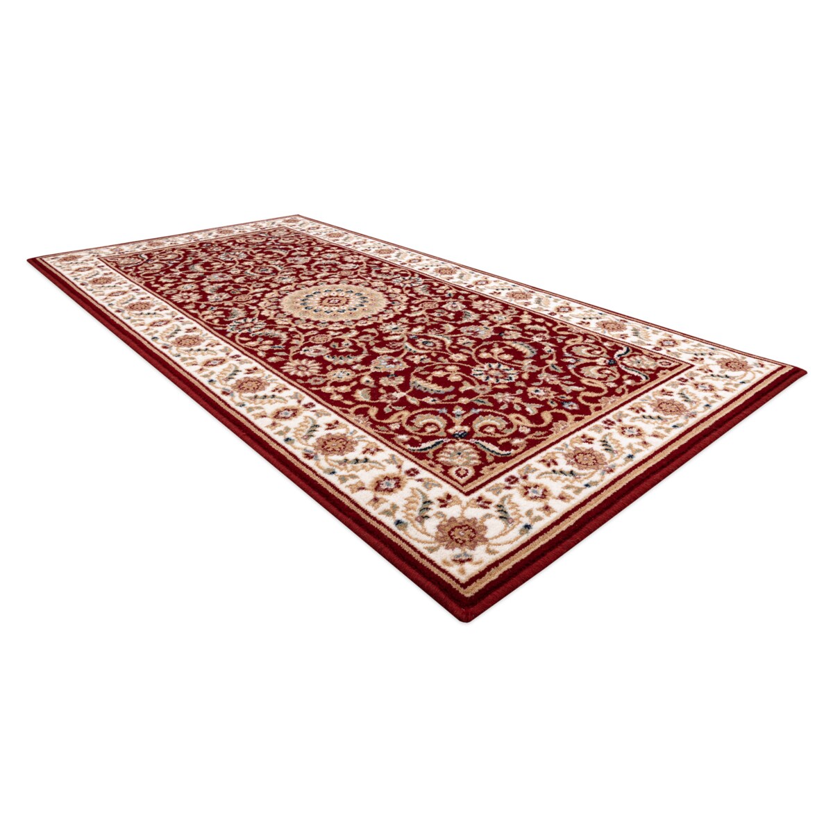 Dywan NAIN Rozeta, ramka 7176/51066 bordo 80x150 cm