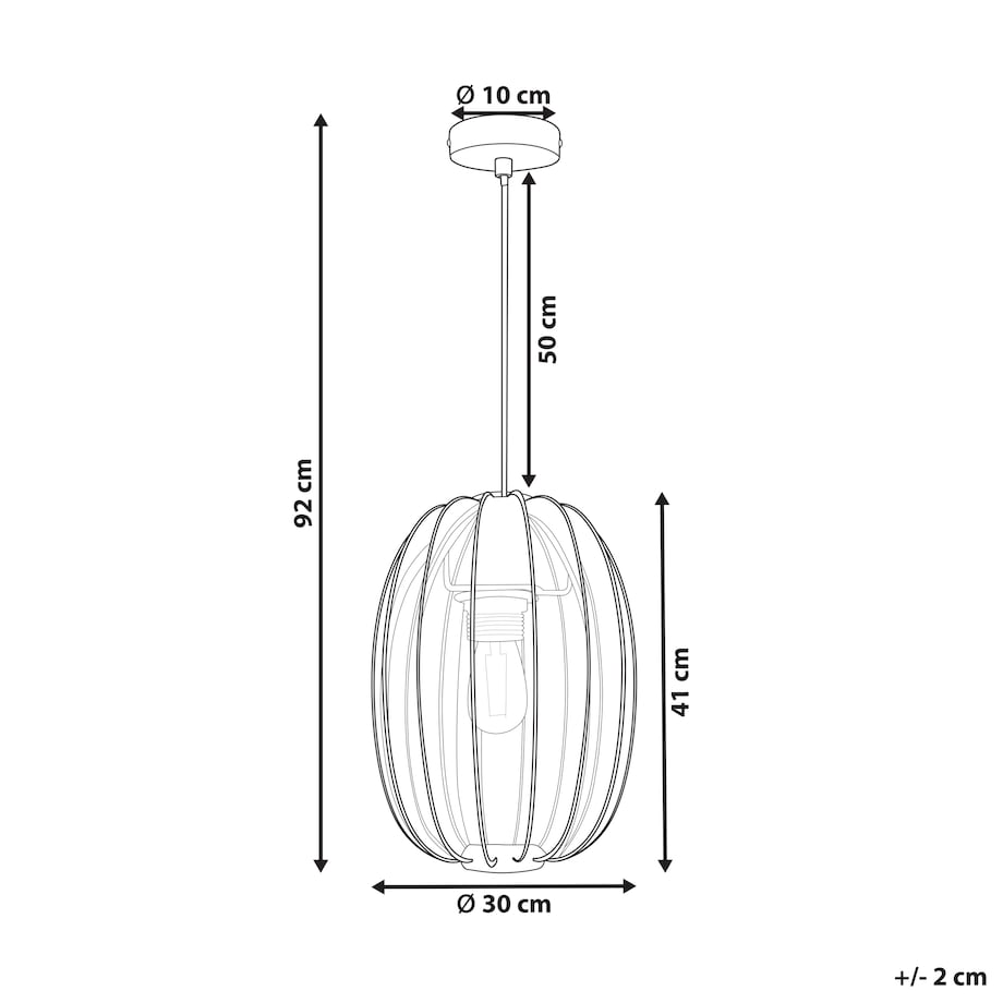 Lampa wisząca PADAMO Biały