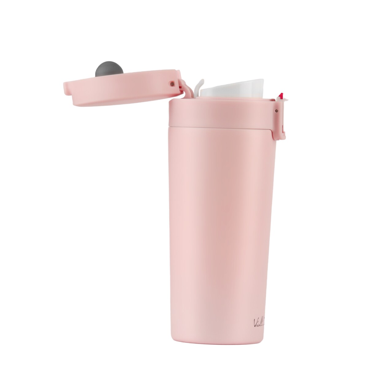 Kubek termiczny 400ml FUORI różowy 27688