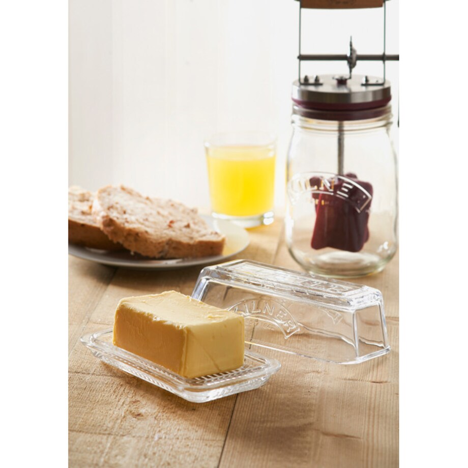 Maselniczka szklana, 7 x 16 x 10 cm, Kilner