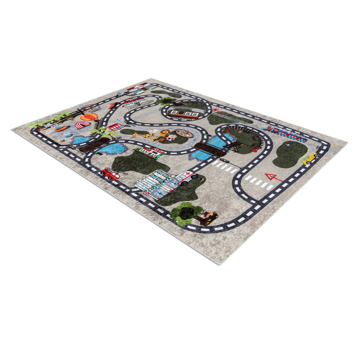 Dywan do prania JUNIOR 51803.804 Miasto, 80x150 cm