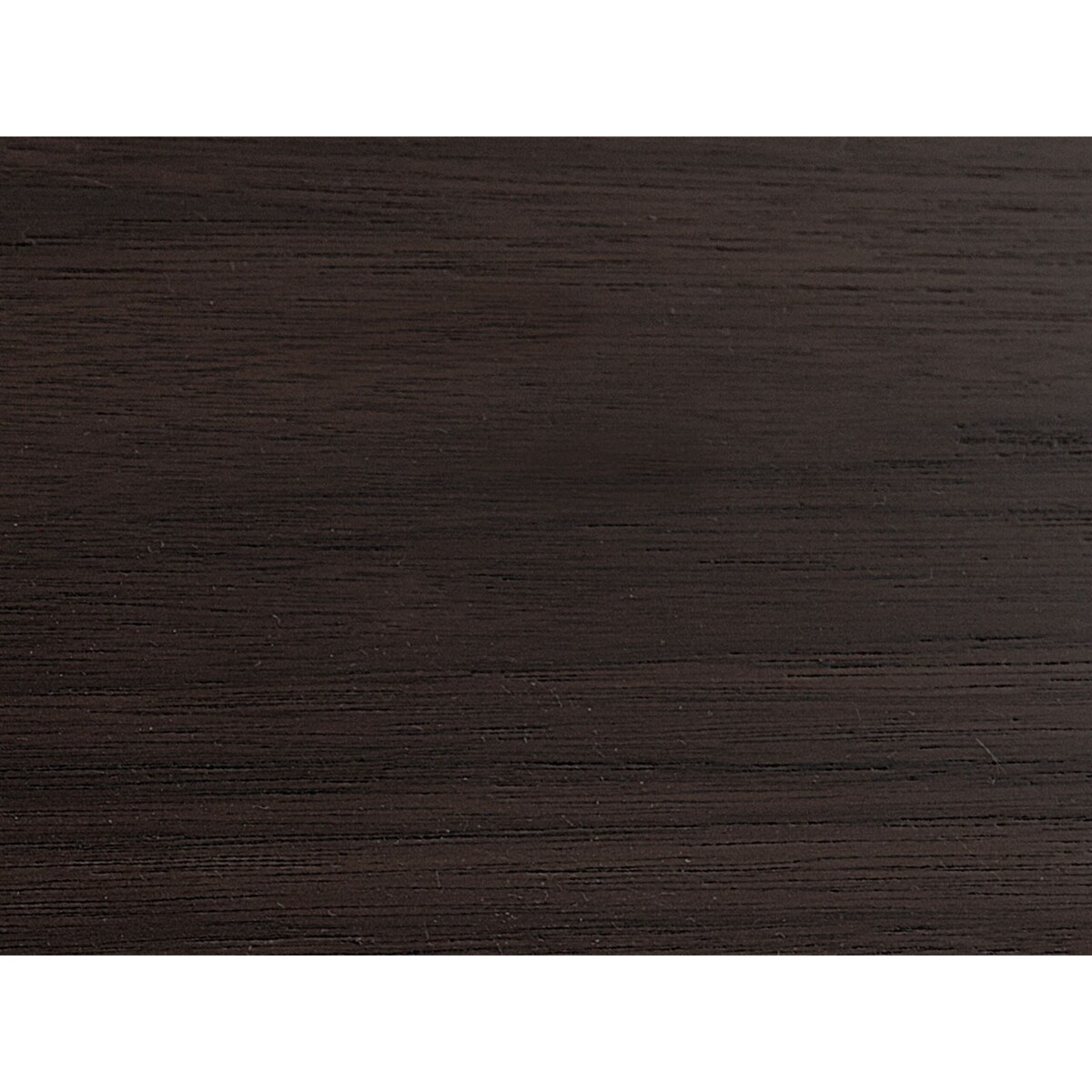 Łóżko ze stolikami nocnymi 160 x 200 cm ciemne drewno ZEN