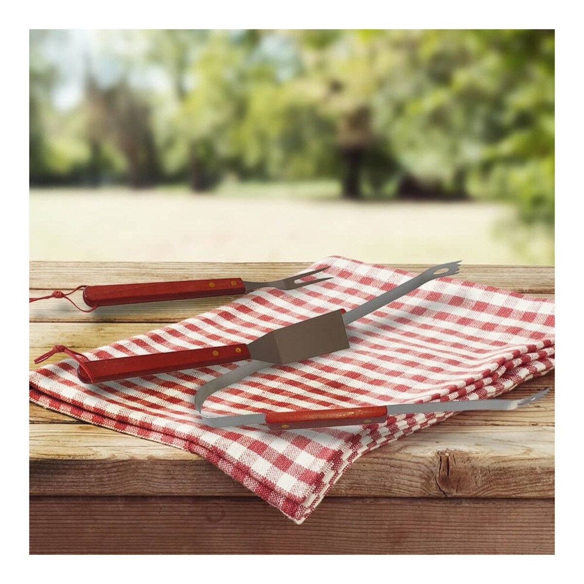 Maestro zestaw przyborów do grilla 3 elementy MR1009