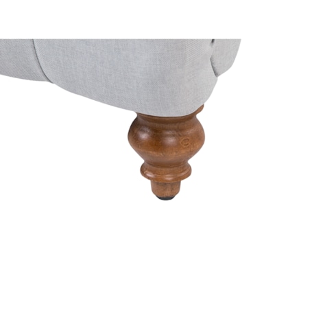 Szezlong szary MURET