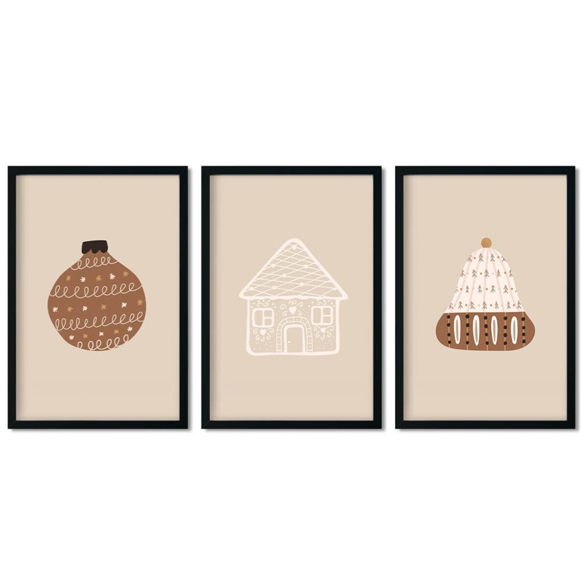 3 x plakat dla dzieci | święta 2 50x70