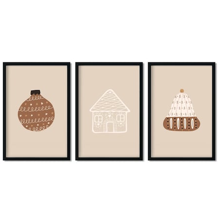 3 x plakat dla dzieci | święta 2 50x70