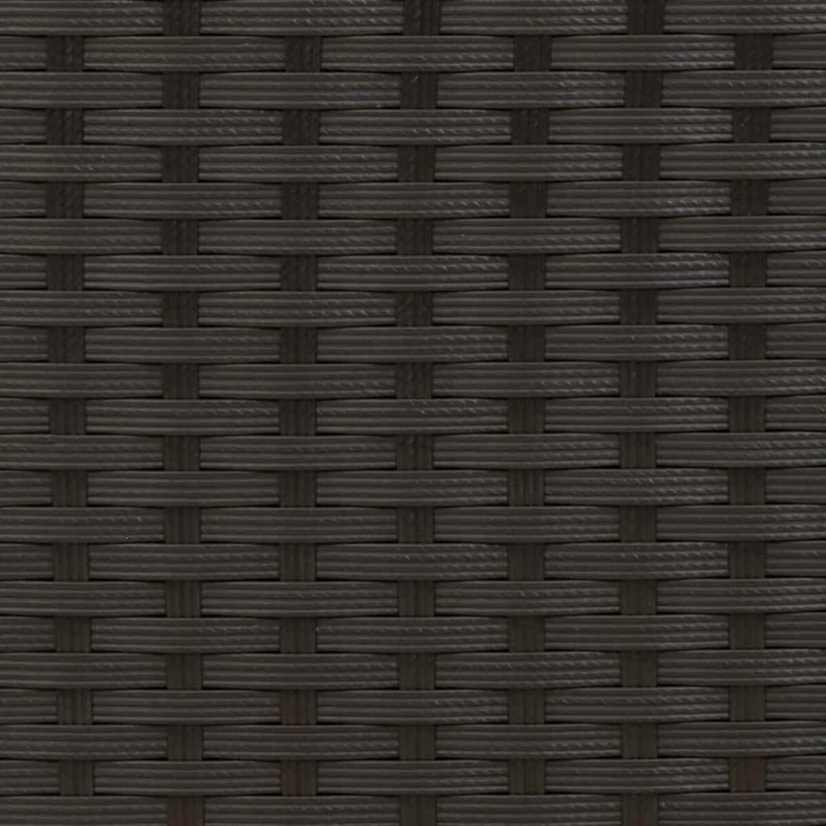 vidaXL Sztaplowane krzesła ogrodowe, 4 szt., polirattan, czarne