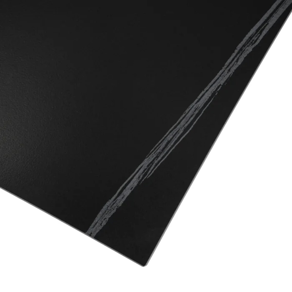 Stolik Kawowy Kwadratowy Zestaw 2w1 Ława Glamour Czarny Marmur Złoty TENOR