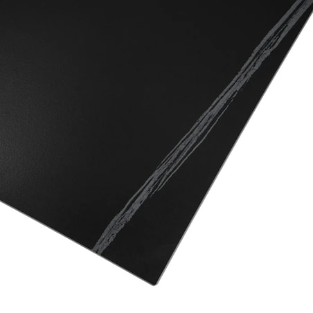 Stolik Kawowy Kwadratowy Zestaw 2w1 Ława Glamour Czarny Marmur Złoty TENOR